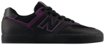 NB Numeric 574VUS Black with Purple "Samarria" Wide Fit